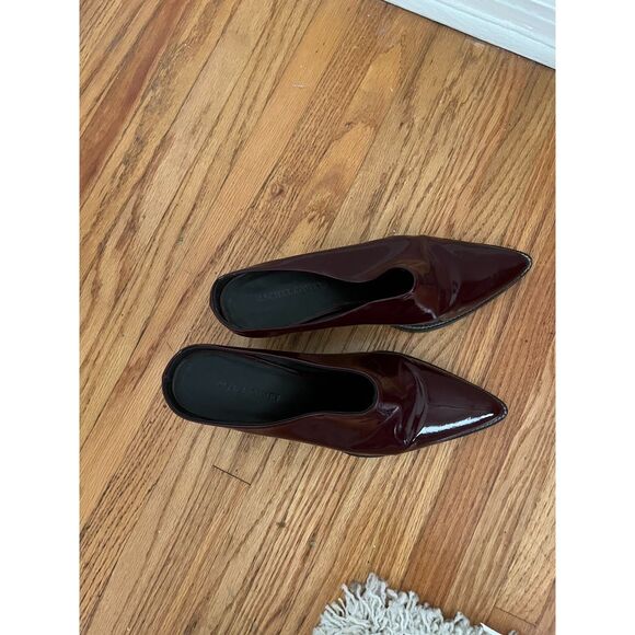Rachel Comey Sonora Mule in Burgundy Patent Leather - sz 10 - Picture 7 of 7